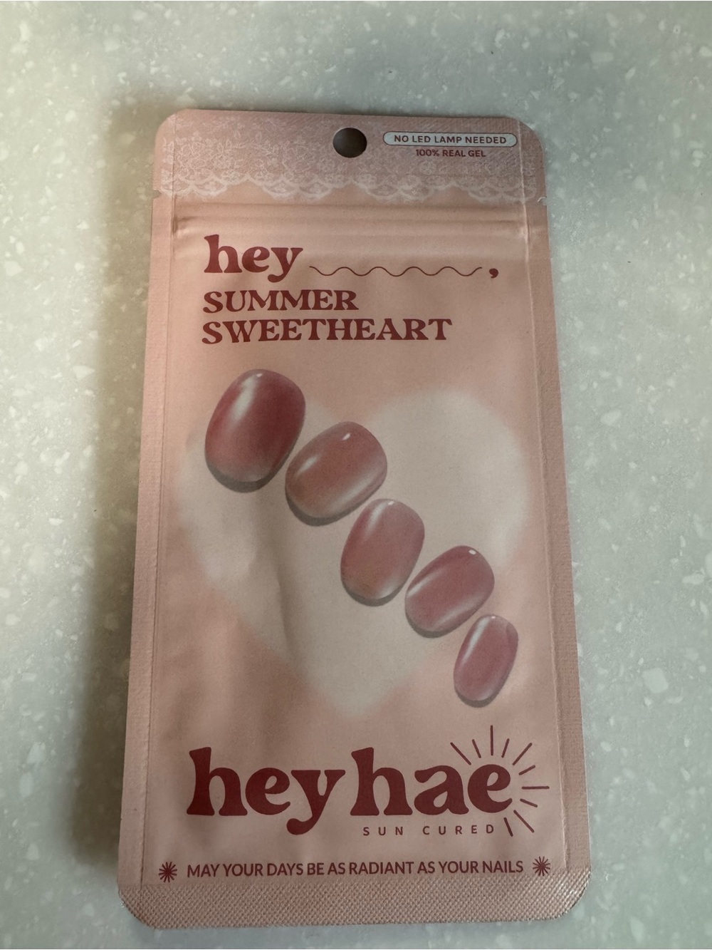 Summer Sweetheart Pink Nail Kit